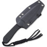 Нож CIVIVI Fixed Blade Elementum D2 Steel Black Stonewash Handle G10 Black C2105A